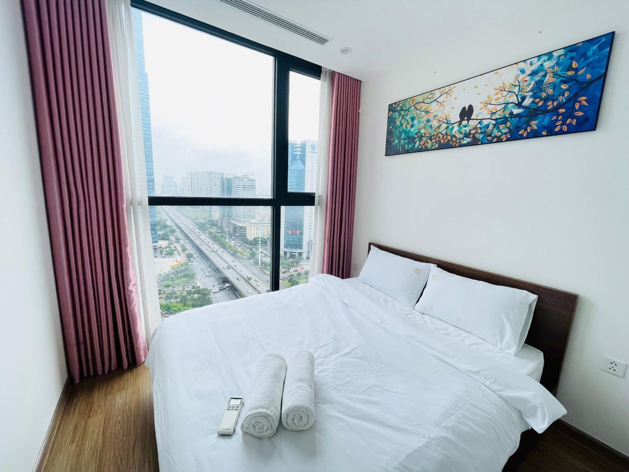 Nanahousing-Vinhomes Skylake-Luxury Apartment Near Keangnam Hanoi Buitenkant foto